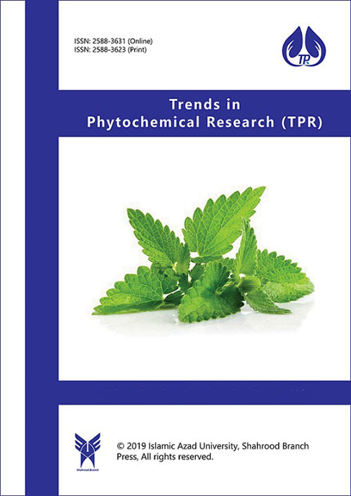 Trends in Phytochemical Research - Volume:3 Issue: 4, Autumn 2019