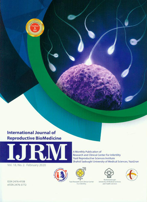 Reproductive BioMedicine - Volume:18 Issue: 2, Feb 2020