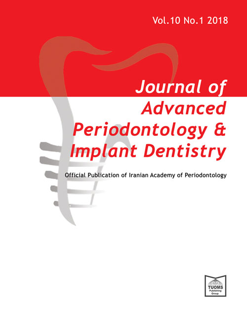 Advanced Periodontology and Implant Dentistry - Volume:11 Issue: 2, Dec 2019