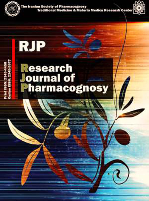 Research Journal of Pharmacognosy - Volume:5 Issue: 4, Autumn 2018