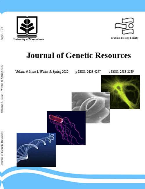 Genetic Resources - Volume:6 Issue: 1, winter-spring 2020
