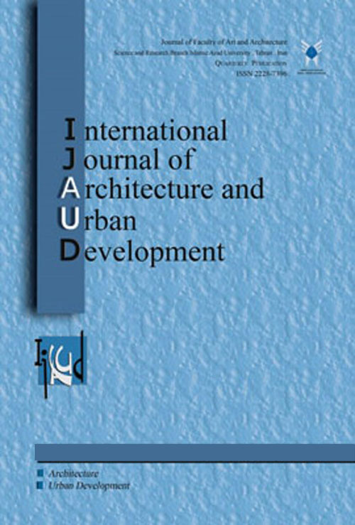 Architecture and Urban Development - Volume:10 Issue: 2, Spring 2020