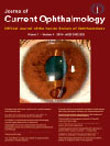 Current Ophthalmology - Volume:32 Issue: 1, Jan-Mar 2020