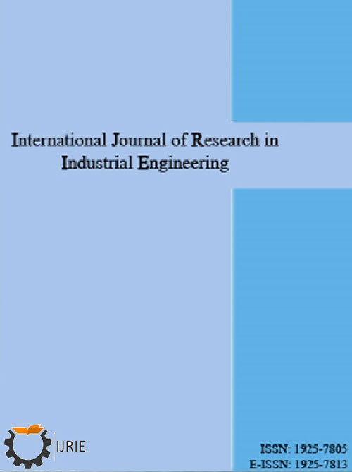Research in Industrial Engineering - Volume:8 Issue: 4, Autumn 2019