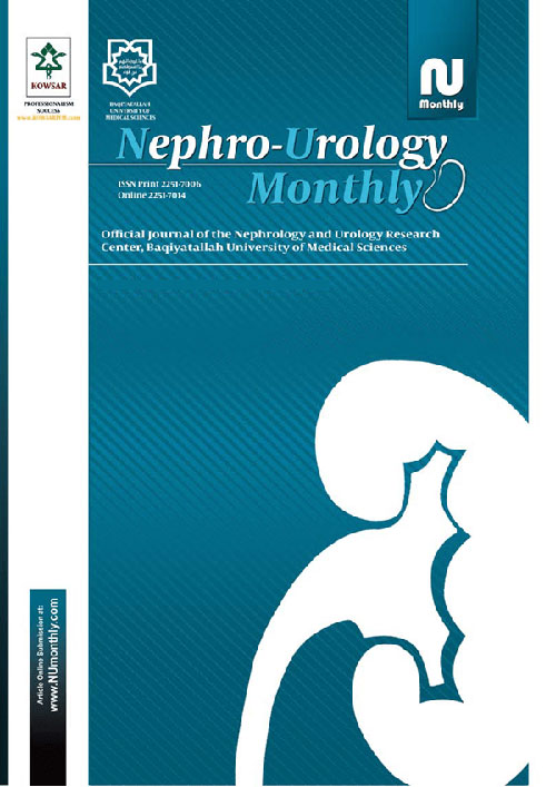 Nephro-Urology Monthly - Volume:12 Issue: 3, Aug 2020