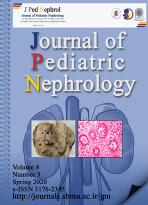 Pediatric Nephrology - Volume:8 Issue: 3, Summer 2020