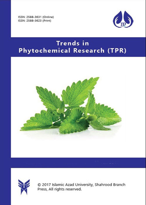 Trends in Phytochemical Research - Volume:4 Issue: 4, Autumn 2020