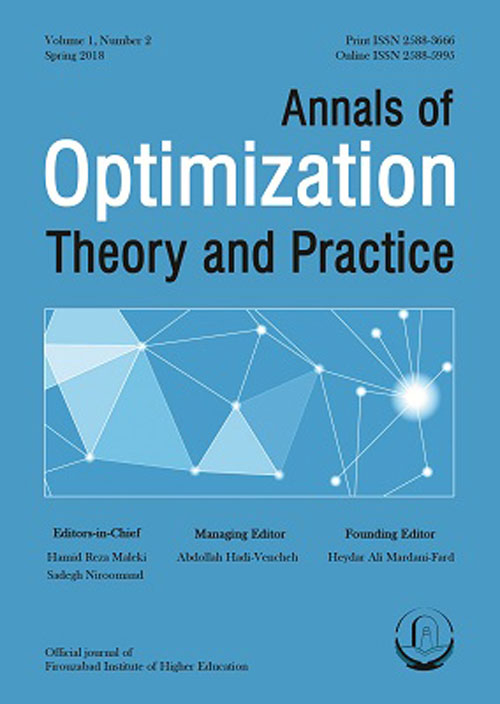 Annals of Optimization Theory and Practice - Volume:1 Issue: 1, Winter 2018