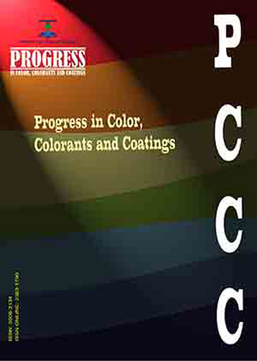 Progress in Color, Colorants and Coatings - Volume:14 Issue: 3, Summer 2021