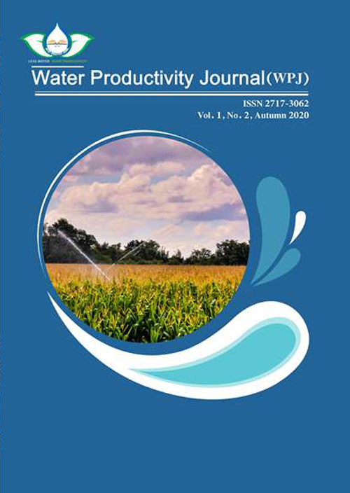Water Productivity Journal - Volume:1 Issue: 2, Autumn 2020
