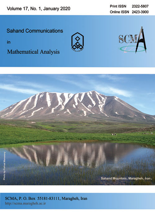 Sahand Communications in Mathematical Analysis - Volume:18 Issue: 1, Winter 2021