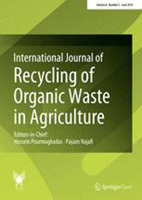 Recycling of Organic Waste in Agriculture - Volume:1 Issue: 1, Autumn 2012