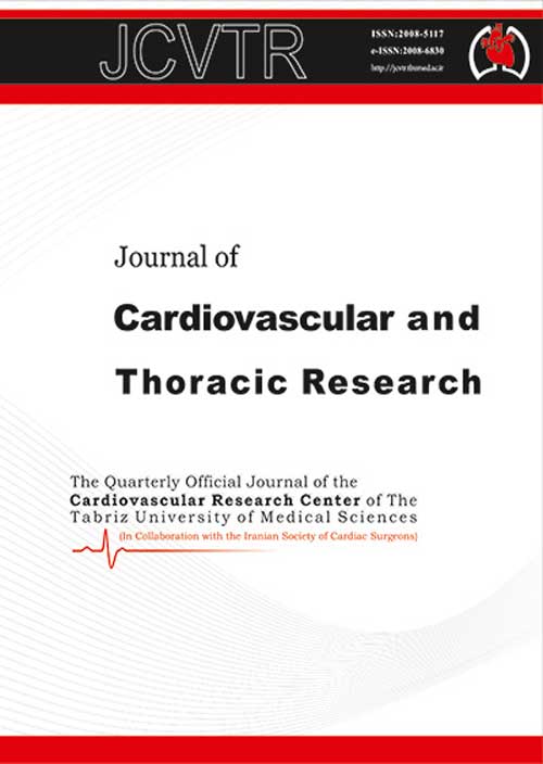 Cardiovascular and Thoracic Research - Volume:13 Issue: 1, Feb 2021