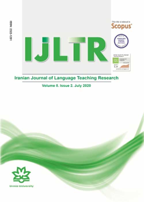 Language Teaching Research - Volume:9 Issue: 1, Jan 2021