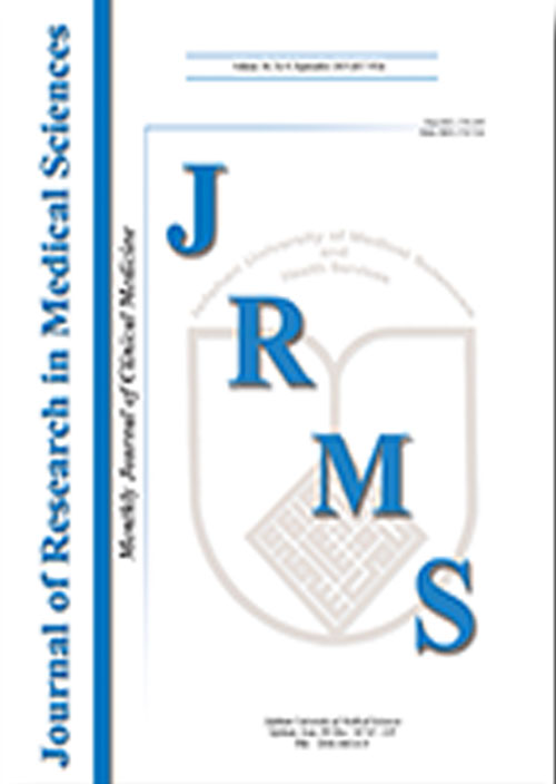 Research in Medical Sciences - Volume:26 Issue: 1, Jan 2021