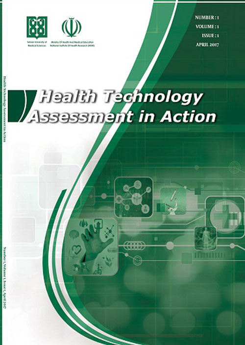 Health Technology Assessment in Action - Volume:4 Issue: 2, Nov 2020
