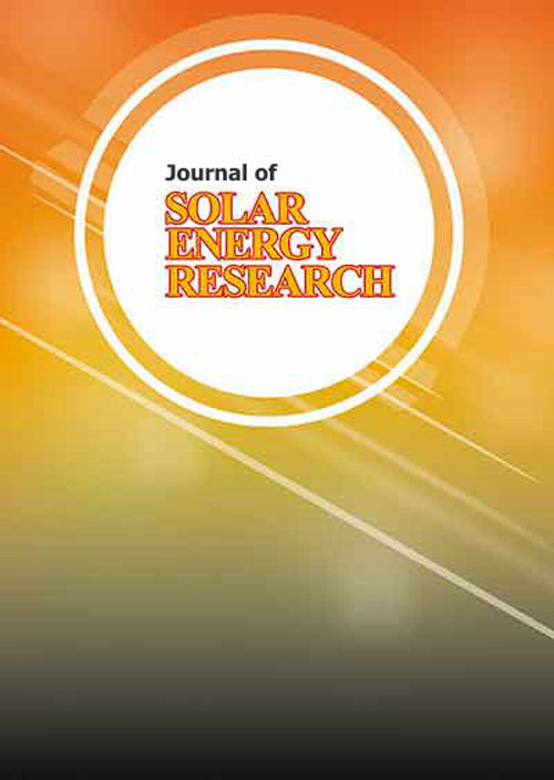 Solar Energy Research - Volume:6 Issue: 1, Winter 2021