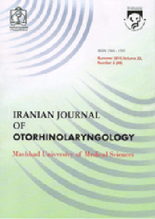 Otorhinolaryngology - Volume:33 Issue: 3, May-Jun 2021