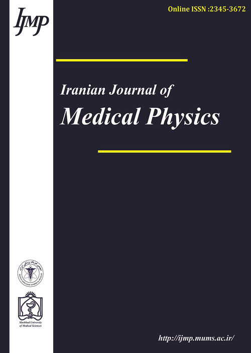 Medical Physics - Volume:18 Issue: 3, May-Jun 2021