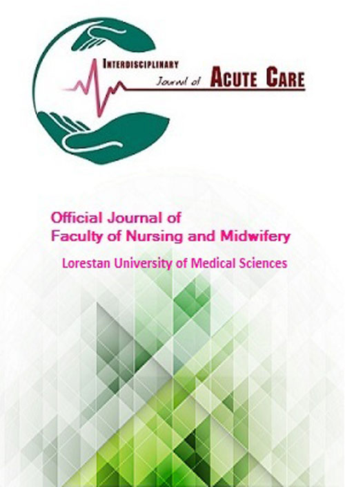 Interdisciplinary journal of acute care - Volume:1 Issue: 2, Summer and Autumn 2020