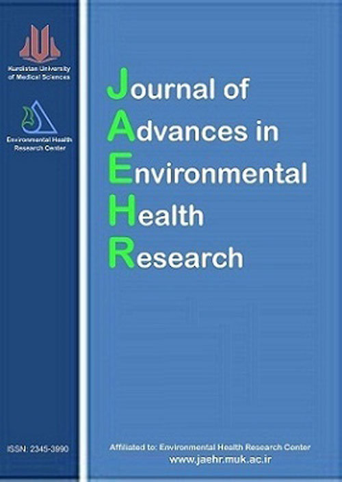 Advances in Environmental Health Research - Volume:9 Issue: 1, Winter 2021