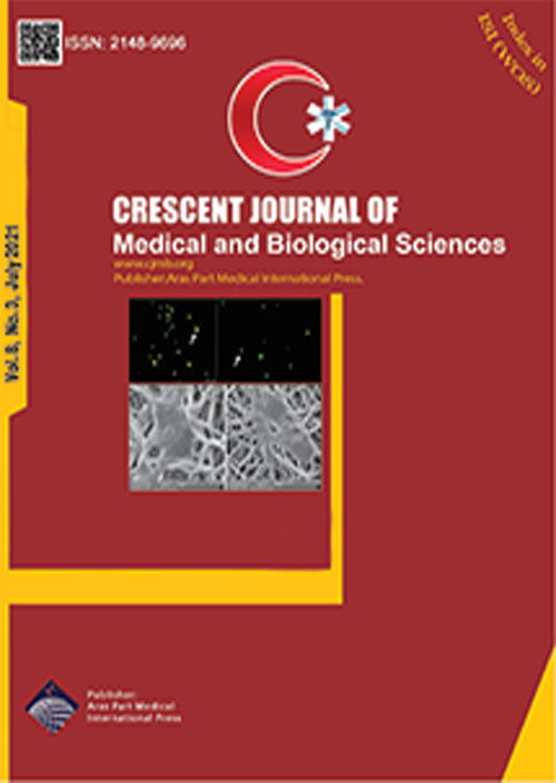 Crescent Journal of Medical and Biological Sciences - Volume:8 Issue: 3, Jul 2021