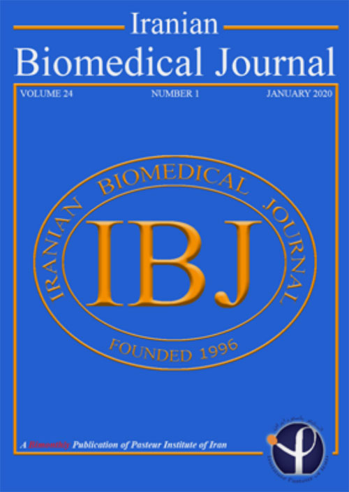 Iranian Biomedical Journal - Volume:25 Issue: 4, Jul 2021