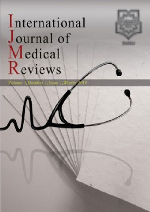 Medical Reviews - Volume:8 Issue: 2, Spring 2021