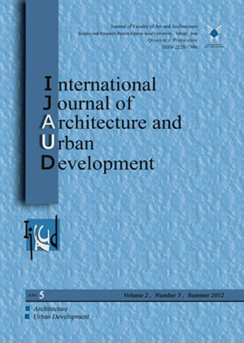 Architecture and Urban Development - Volume:11 Issue: 3, Summer 2021