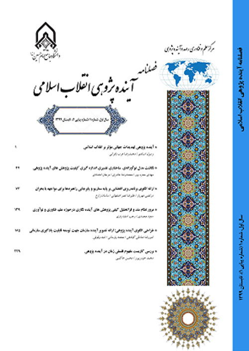 آینده پژوهی انقلاب اسلامی - پیاپی 3 (زمستان 1399)