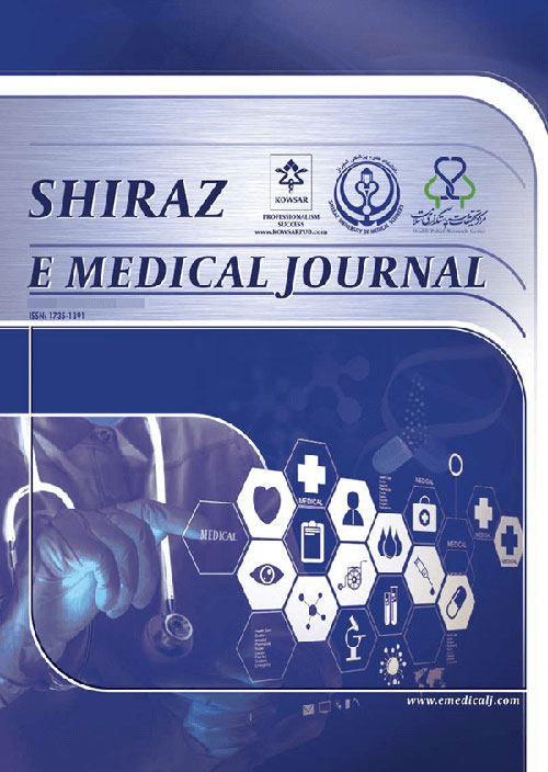 Shiraz Emedical Journal - Volume:22 Issue: 7, Jul 2021
