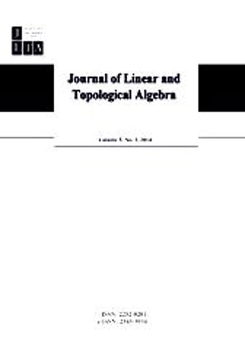 Linear and Topological Algebra - Volume:10 Issue: 2, Spring 2021