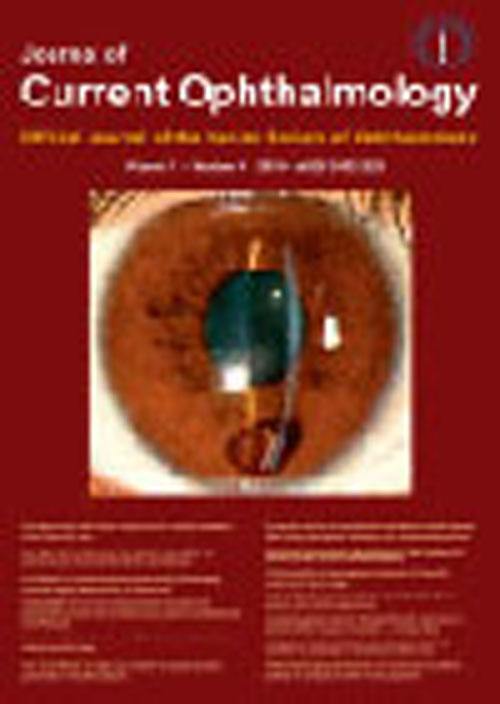 Current Ophthalmology - Volume:33 Issue: 2, Apr-Jun 2021