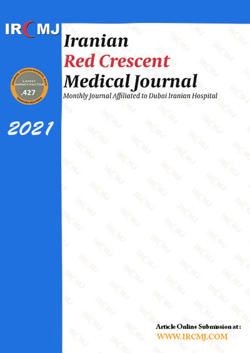 Red Crescent Medical Journal - Volume:23 Issue: 7, Jul 2021
