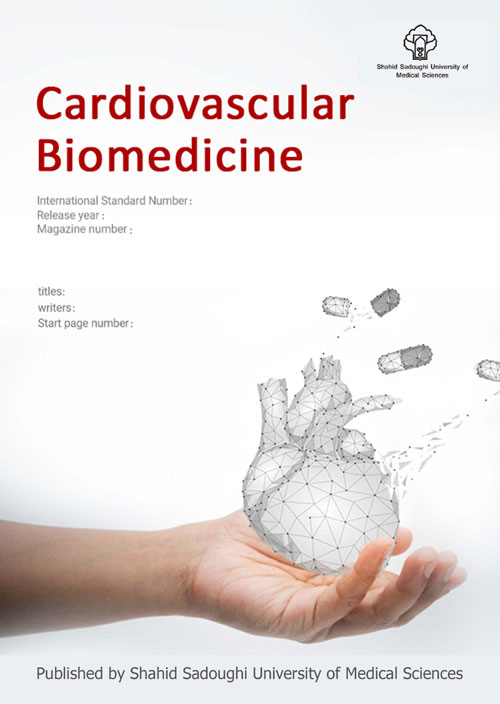 Cardiovascular Biomedicine Journal - Volume:1 Issue: 1, Summer and Autumn 2021