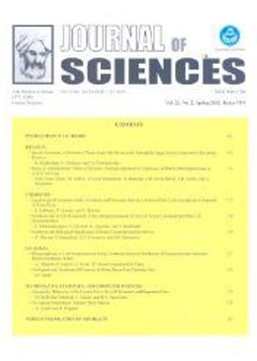 Sciences, Islamic Republic of Iran - Volume:32 Issue: 3, Summer 2021