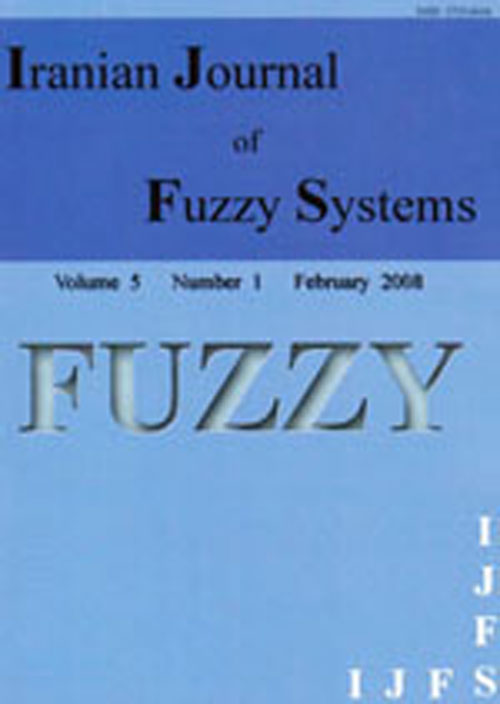 fuzzy systems - Volume:18 Issue: 6, Nov-Dec 2021