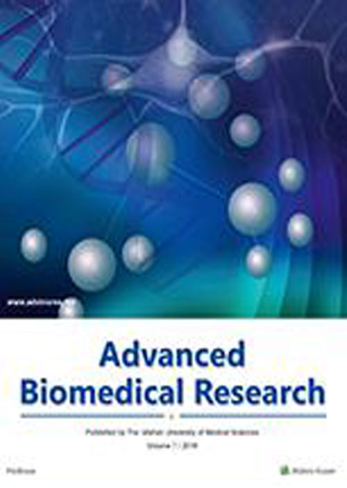 Advanced Biomedical Research - Volume:2 Issue: 6, Dec 2012