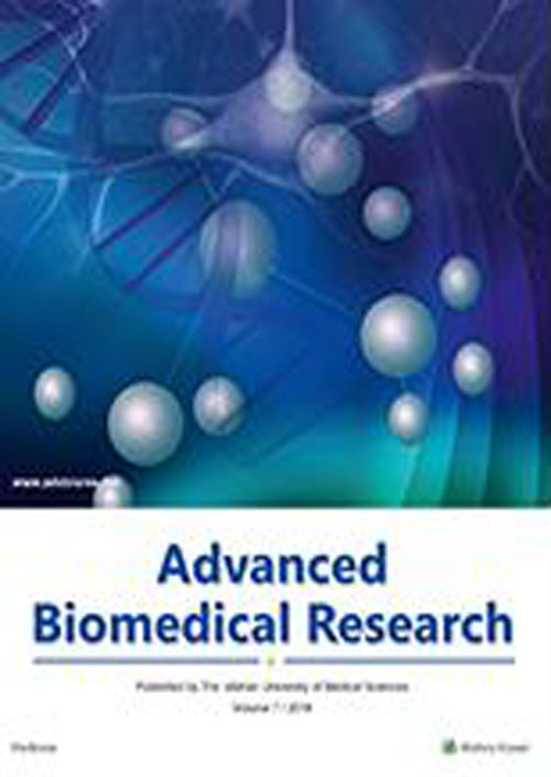 Advanced Biomedical Research - Volume:3 Issue: 2, 2013 Jun