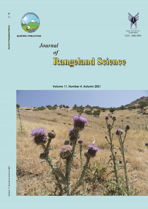 Rangeland Science - Volume:11 Issue: 4, Autumn 2021