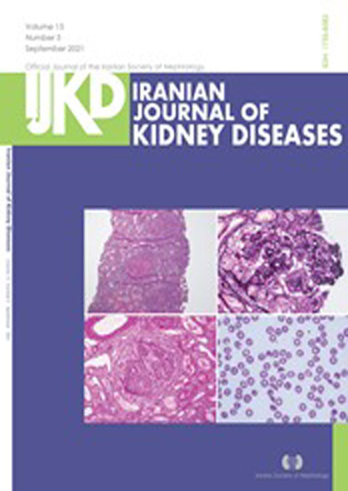 Kidney Diseases - Volume:15 Issue: 5, Sep 2021