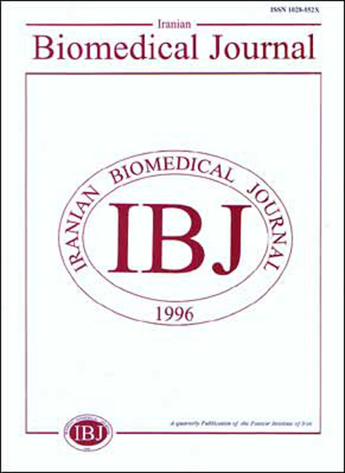 Iranian Biomedical Journal - Volume:26 Issue: 1, Jan 2022