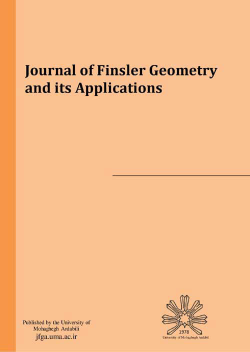 Finsler Geometry and its Applications - Volume:2 Issue: 2, Nov 2021