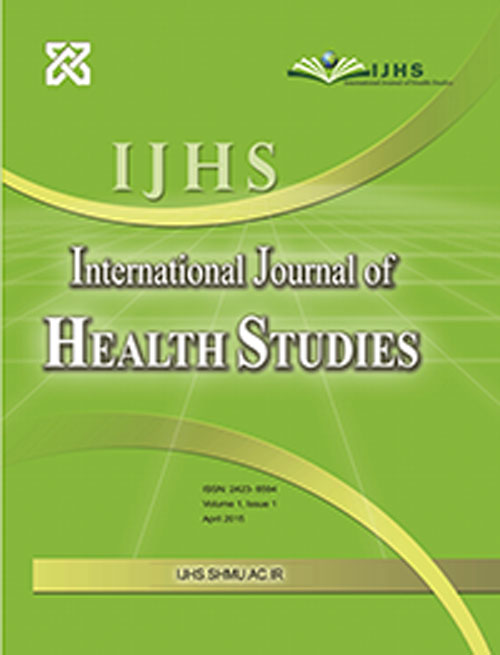 Health Studies - Volume:8 Issue: 2, Apr-Jun 2022