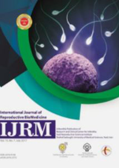 Reproductive BioMedicine - Volume:19 Issue: 11, Nov 2021