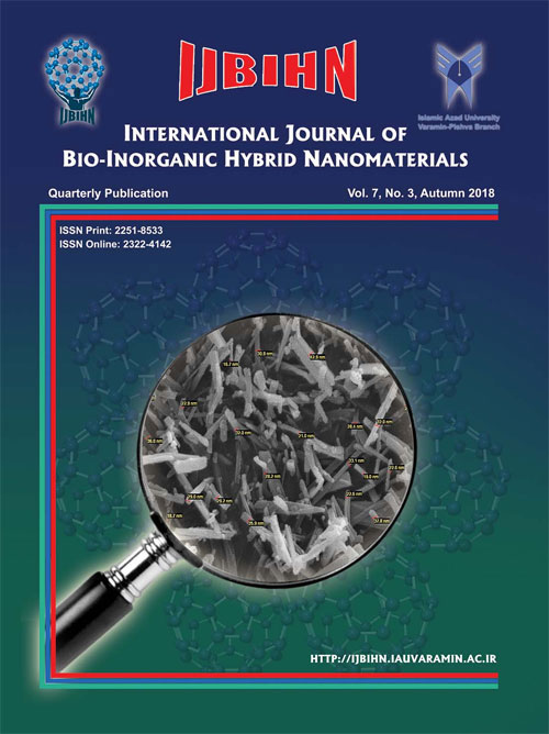 Bio-Inorganic Hybrid Nanomaterials - Volume:9 Issue: 3, Autumn 2020