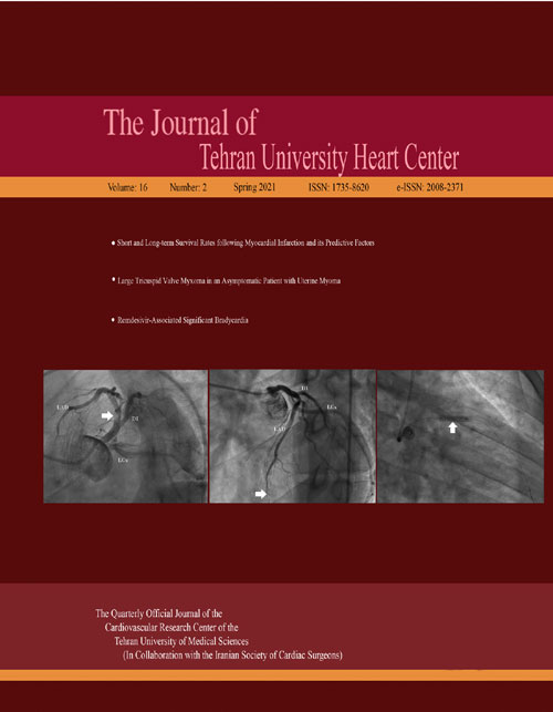 Tehran University Heart Center - Volume:16 Issue: 3, Jul 2021