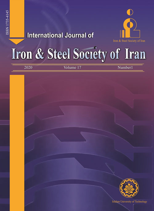Iron and steel society of Iran - Volume:18 Issue: 1, Winter and Spring 2021