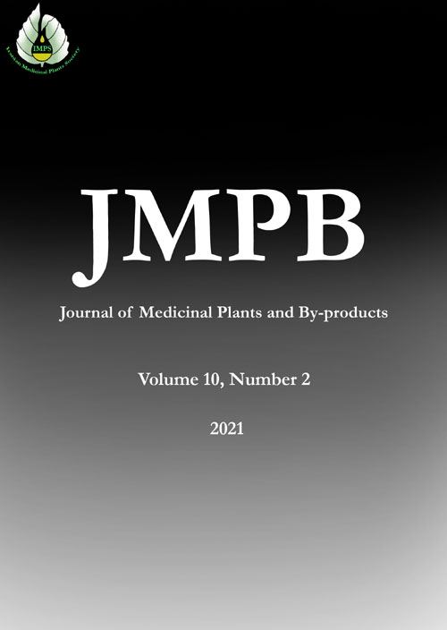 Medicinal Plants and By-products - Volume:10 Issue: 2, Summer and Autumn 2021