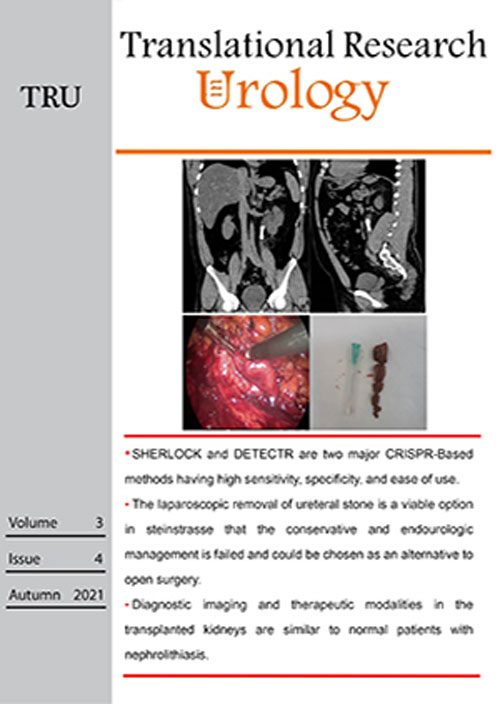 Translational Research in Urology - Volume:3 Issue: 4, Autumn 2021